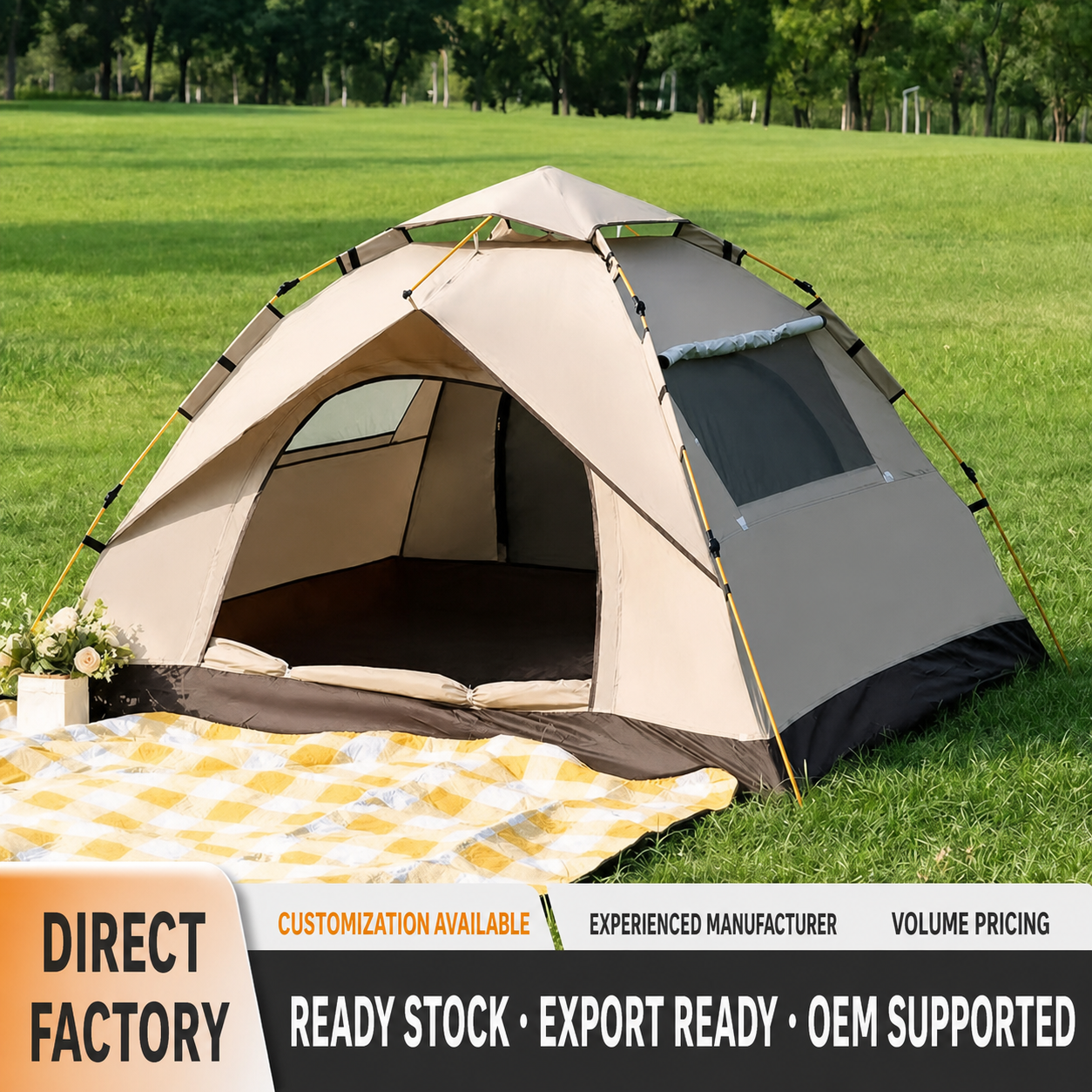 OEM dome camping tent